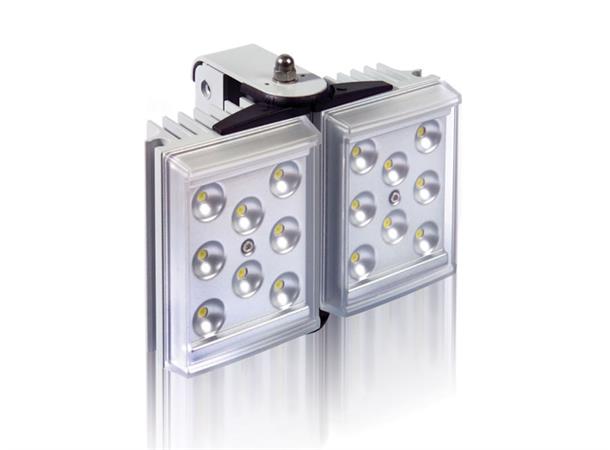 RAYLUX 50 Adaptiv hvitt LED-lys 50-100°, Inkl. PSU m/fotocelle